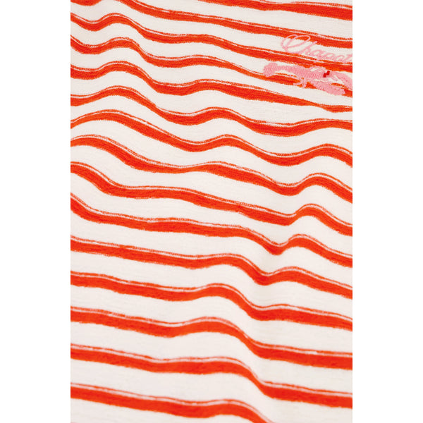 Fabienne Chapot Ladies Celina Top - White/Tangerine Tango