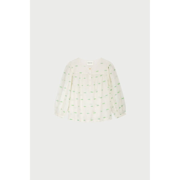 Fabienne Chapot Ladies Bindi Top - Cosy White/Green