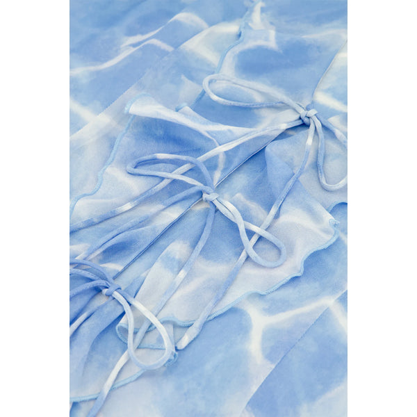 Fabienne Chapot Ladies Brittany Top - Light Blue/Crispy White