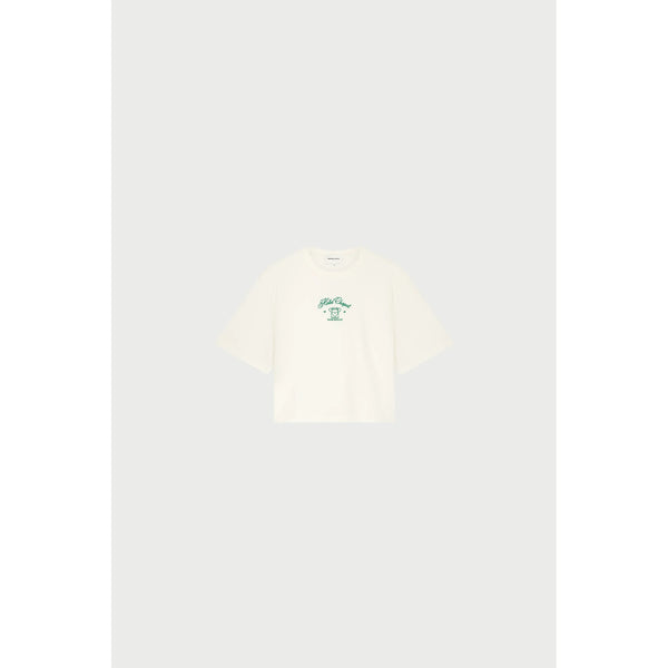 Fabiene Chapot Ladies Benja T-shirt - Cosy white/Green
