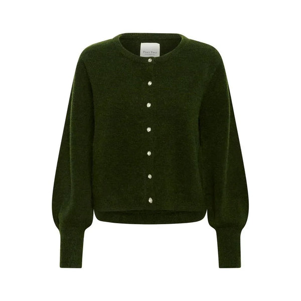 Part Two Ladies Ulja Cardigan - Rosin Green