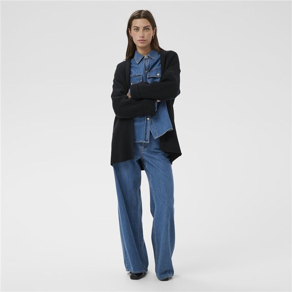 Part Two Ladies Zora Cardigan - Dark Navy