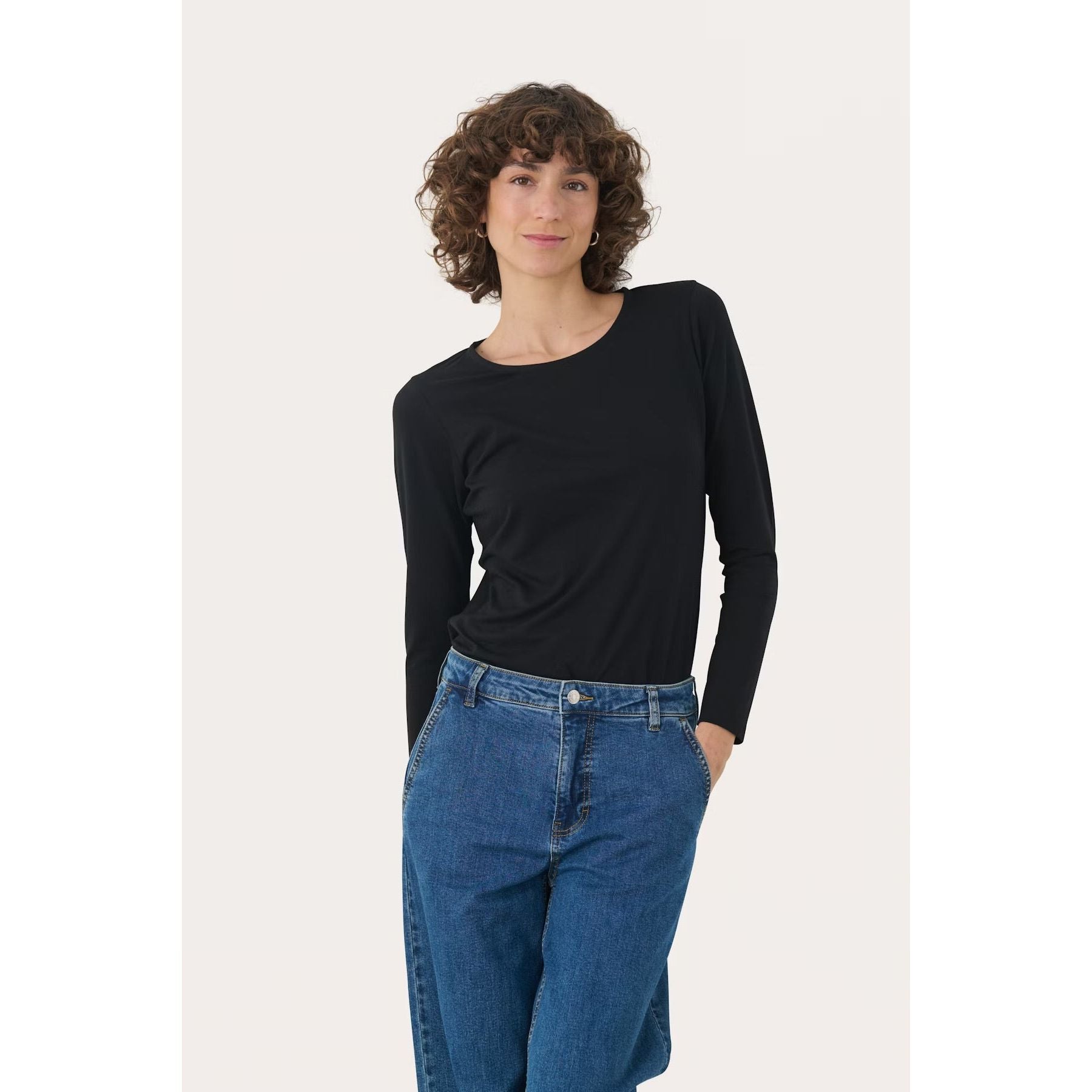 Part Two Ladies Nemajas T-Shirt - Dark Navy