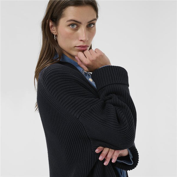 Part Two Ladies Zora Cardigan - Dark Navy