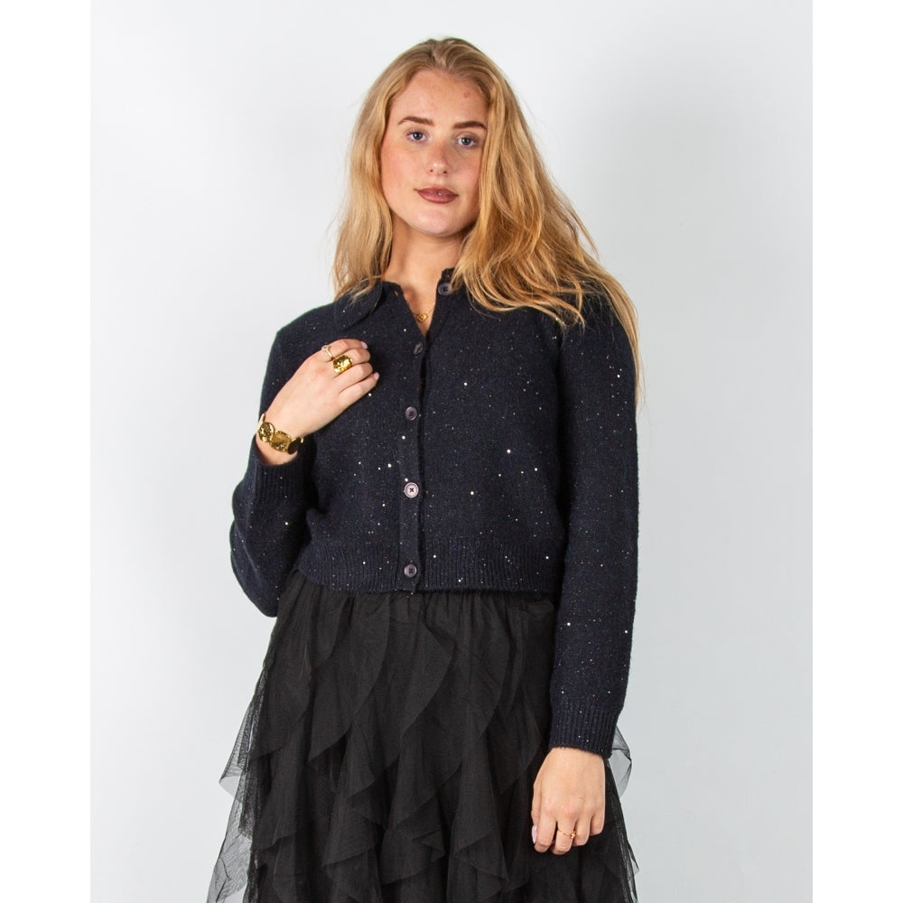 Part Two Ladies Ulrica Cardigan - Dark Navy