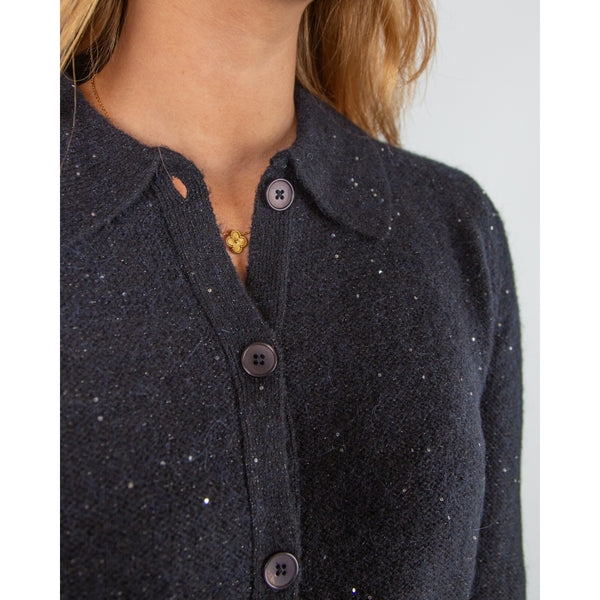 Part Two Ladies Ulrica Cardigan - Dark Navy