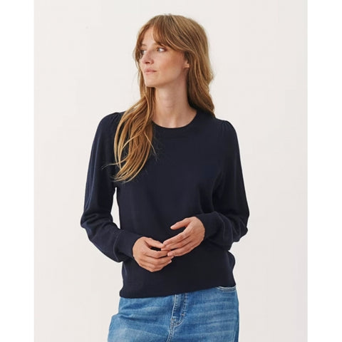 Part Two Ladies Evina Cashmere Sweater - Dark Navy