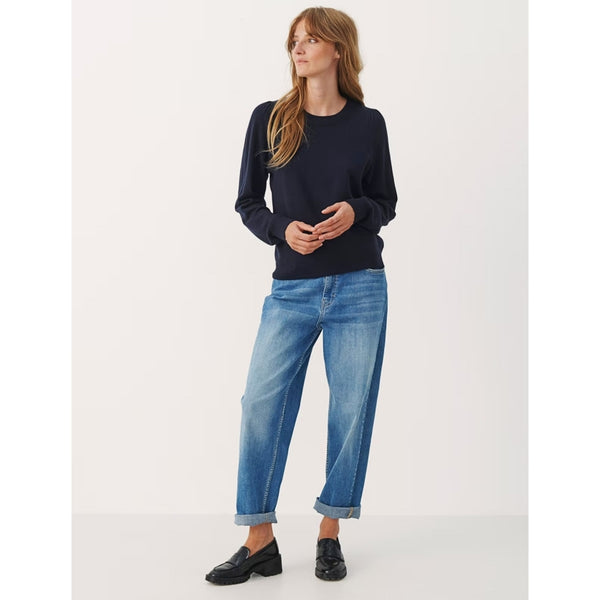 Part Two Ladies Evina Cashmere Sweater - Dark Navy