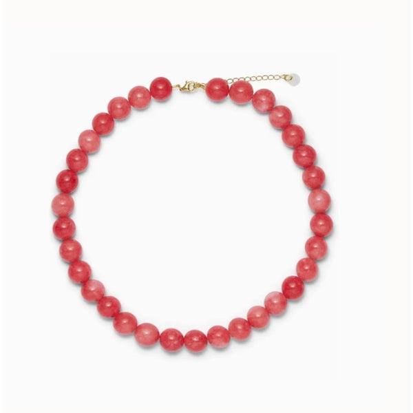 Soï Copenhagen Ladies Faro Necklace - Redstone Quartz