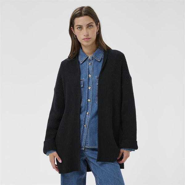 Part Two Ladies Zora Cardigan - Dark Navy