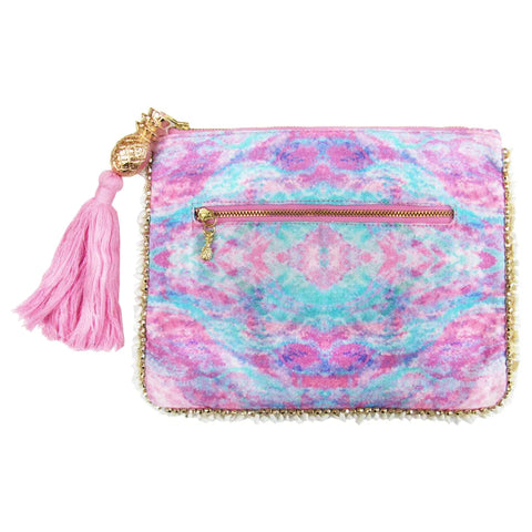 Sophia Alexia Ladies Clutch Bag - Fantasy Pink