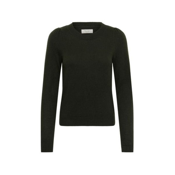 Part Two Ladies Evina Cashmere Sweater - Rosin Green