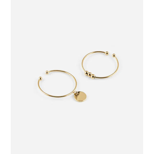 ZAG Atomium Ring - Gold