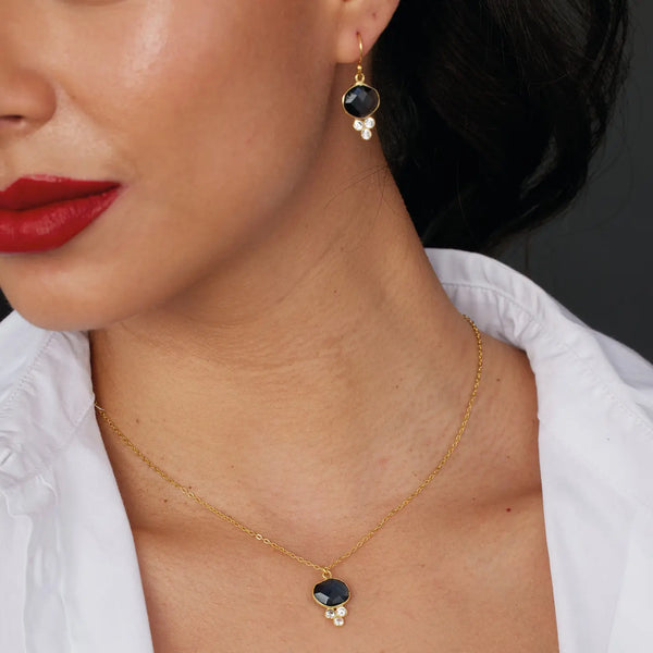 Ashiana London Ladies Lori Earrings Iolite