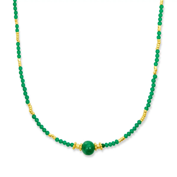 Ashiana London Mirella Necklace Green