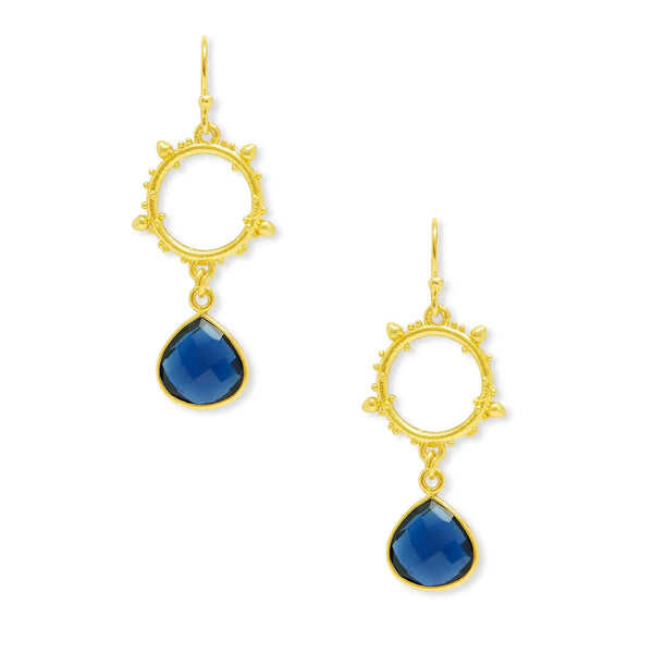 Ashiana London Ladies Allegra Earrings Iolite
