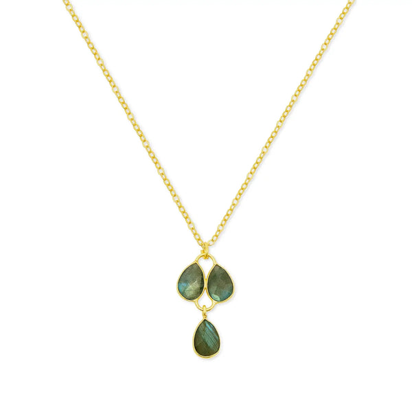 Ashiana London Ladies Ursula Necklace Labradorite