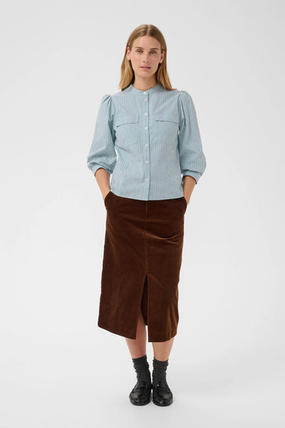 Part Two Ladies Chinette Shirt