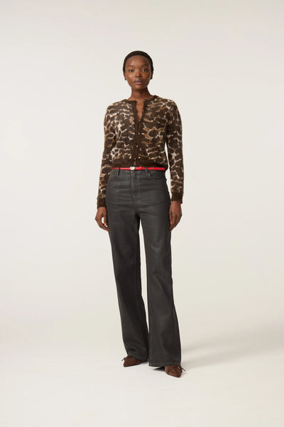 Fabienne Chapot Ladies Henry Leopard Cardigan