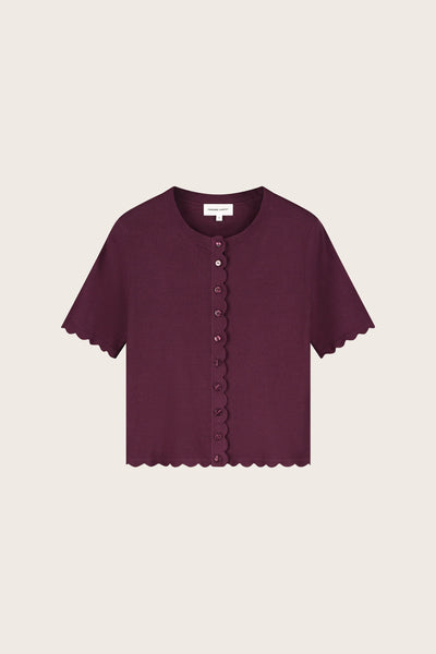 Fabienne Chapot Ladies Scarlett Short Sleeve Cardigan
