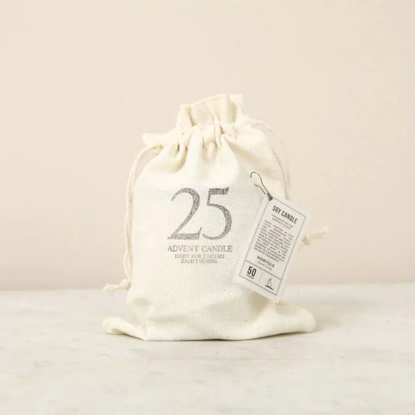 Norfolk Natural Living Candle  - Advent (25 days)