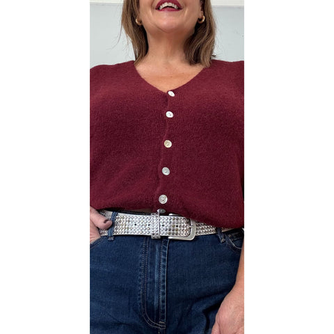 Ellie and Bea Ladies Ruby V-neck Cardigan