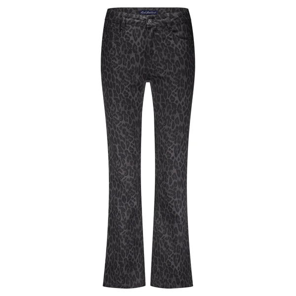 Red Button Ladies Kim Leopard Jeans - Lava SRB4716