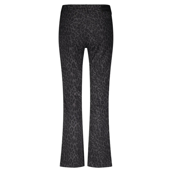 Red Button Ladies Kim Leopard Jeans - Lava SRB4716