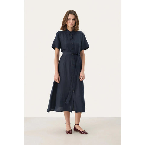 Part Two Ladies EflinPW Dress - Navy
