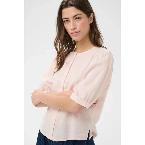 Part Two Ladies Azra Shirt - Mauve Chalk