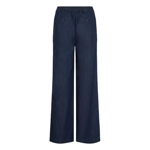 Part Two Ladies Sarana Trousers - Dark Blue Denim