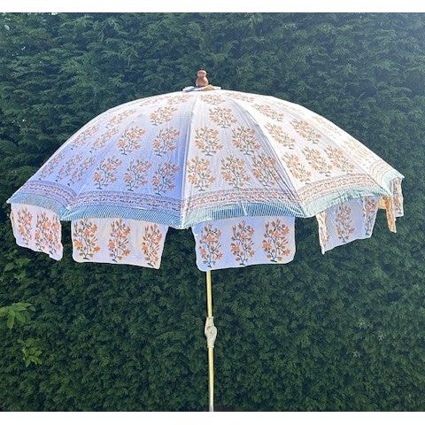 GANESHAM Indiase Decoratieve Handgemaakte Strandparaplu UV-bescherming Paraplu Hippie Borduurwerk Boho Parasol Indiase Bruiloft Parasol Mode Multi Gekleurde Designer Katoen (15 stuk GANESHAM Indiase Decoratieve Handgemaakte Strandparaplu UV-bescherming Paraplu Hippie Borduurwerk Boho Parasol Indiase Bruiloft Parasol Mode Multi Gekleurde Designer Katoen (15 stuk
