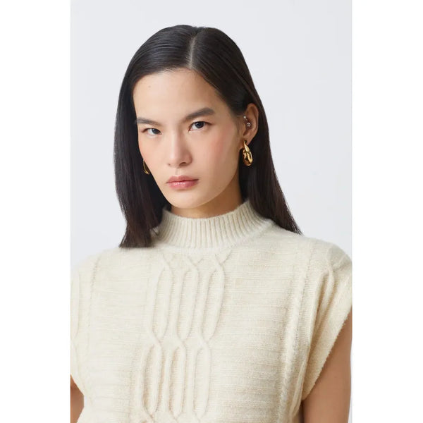 Suncoo Ladies Pull Prusse - Cream