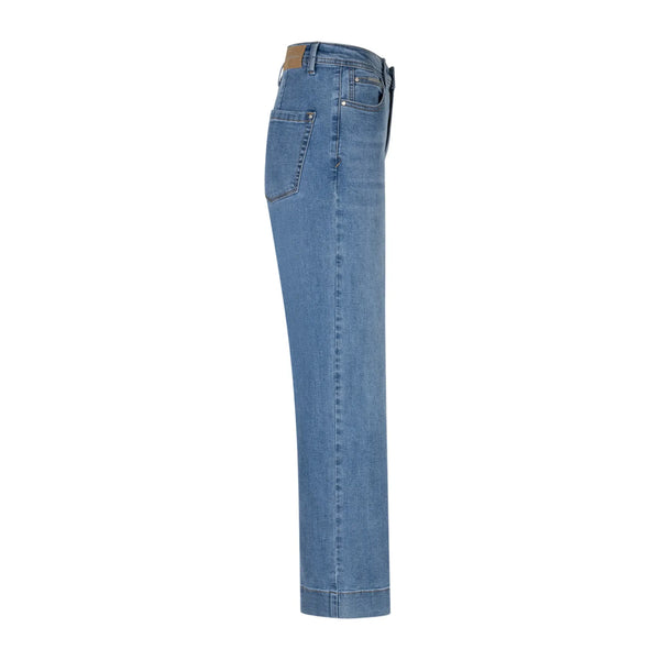 Red Button Ladies Conny Pressed Crease Mid Stone High Rise Jeans SRB4760