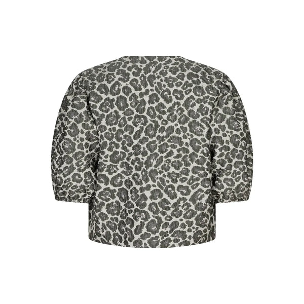 Red Button Ladies Danielle Leopard Jacquard Jacket SRB4800