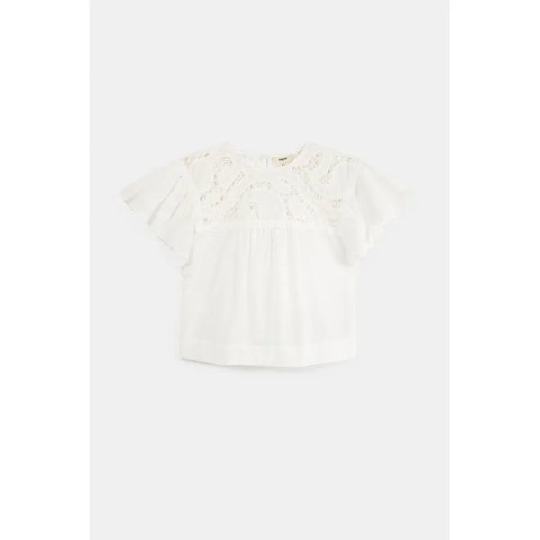 Suncoo Ladies Blouse Logo - Blanc Casse