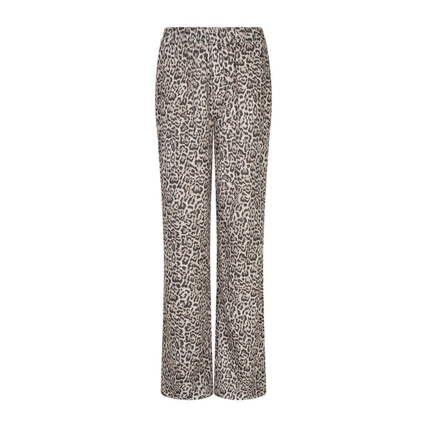 Red Button Ladies Colette Linen Leopard Pebble
