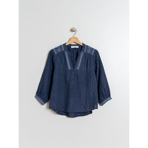 Indi and Cold Ladies Blouse - Ethnic Cotton Shirt