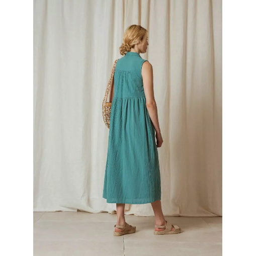 Indi and Cold Ladies Crinkle Cotton Dress