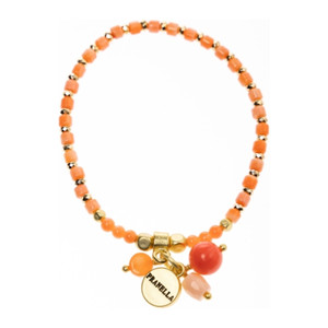 Pranella Apricot Bauble Bracelet