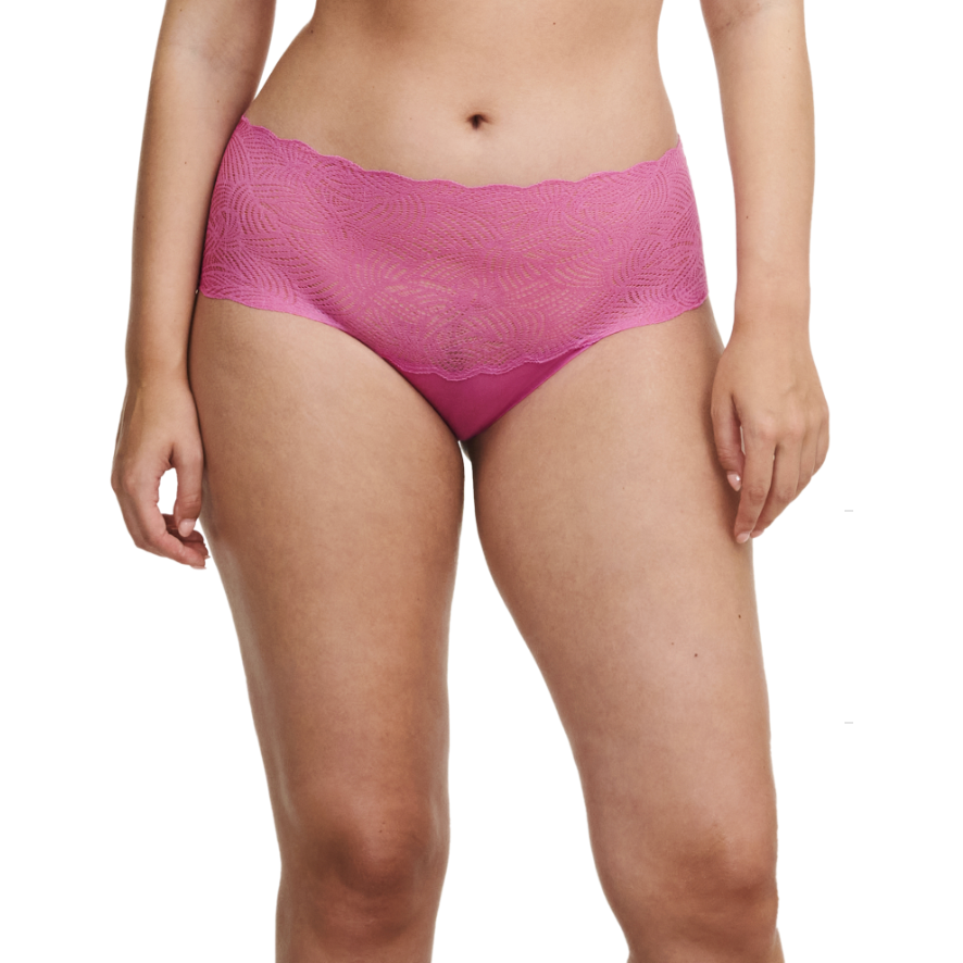 Chantelle Softstretch Ladies Lace Briefs - Rosebud