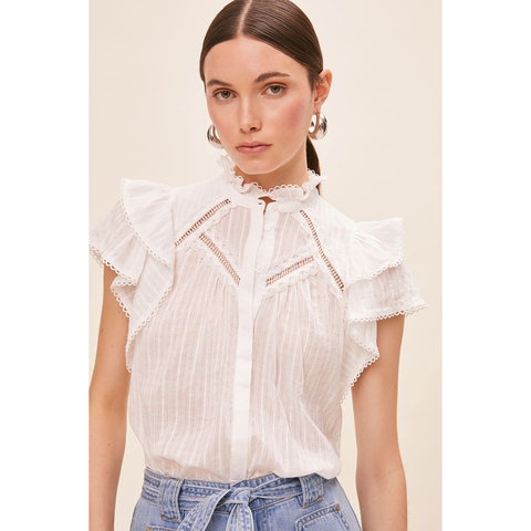 Suncoo Lady Blouse - Blanc Casse