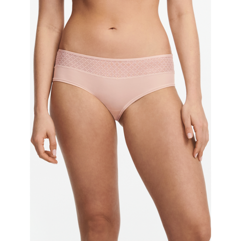Chantelle Ladies Nora Chic Covering Shorty - Dusty Pink