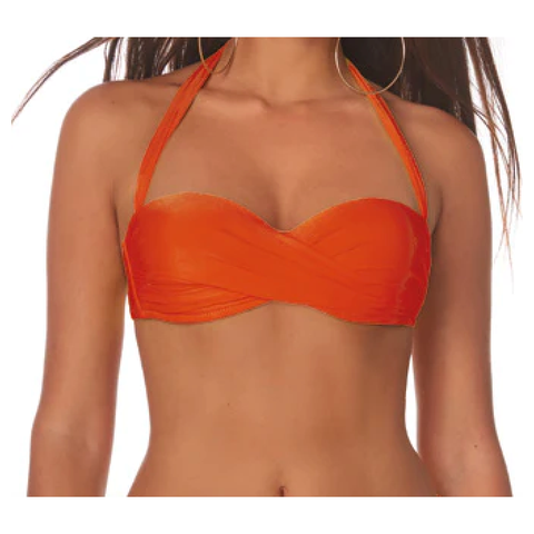 Roidal Swimwear Ladies Lorena Bikini Top - Coral