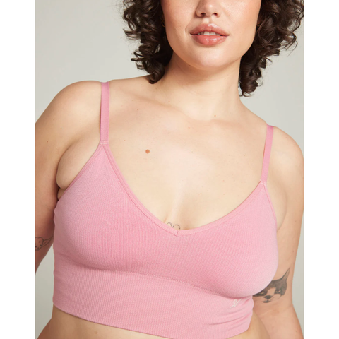 Nudea Ladies Non Wired Bralette - Rose Pink