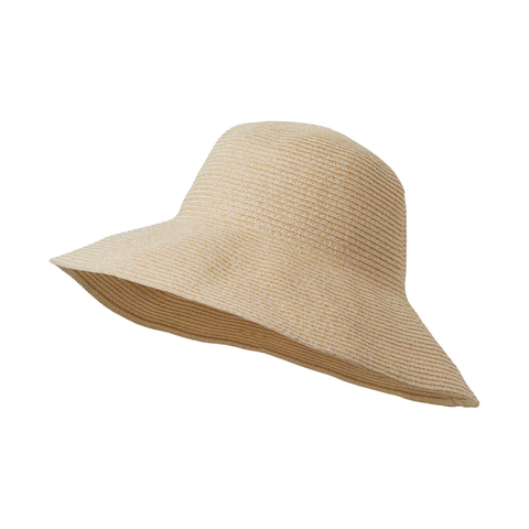 Somerville Scarves Floppy Sun Hat - Natural