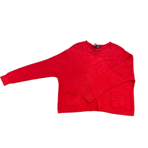 The 'Lucie' Crew Neck Jumper with Pockets