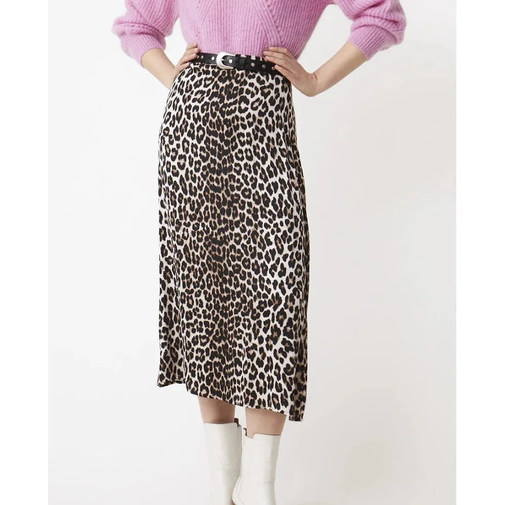 Suncoo Paris Ladies Fun Leopard Skirt
