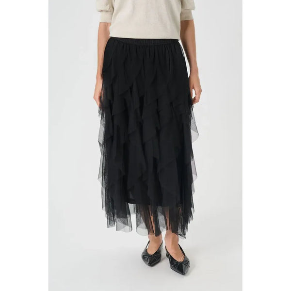 Part Two Ladies Svanhild Skirt - Black