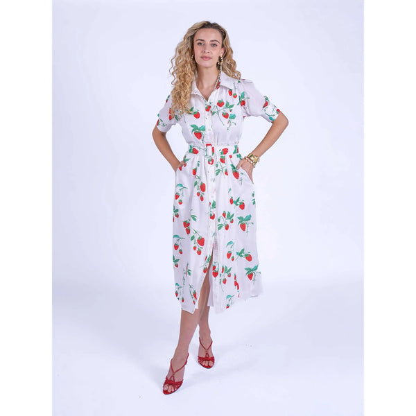 New Day Orginals Ladies 'Sydney' Dress In Strawberry